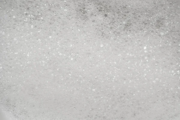 Astratto Bianco Sapone Schiuma Texture Sfondo Vicino — Foto Stock