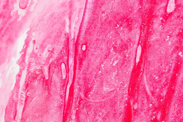 Abstrato Vermelho Aquarela Pintura Papel Fundo Textura — Fotografia de Stock