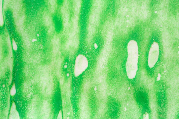 Abstrato Verde Aquarela Fundo Textura Close — Fotografia de Stock