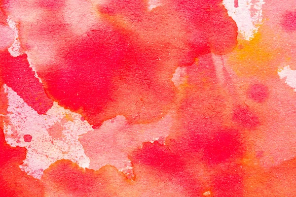 Soyut kırmızı suluboya boya kağıt arkaplan dokusu