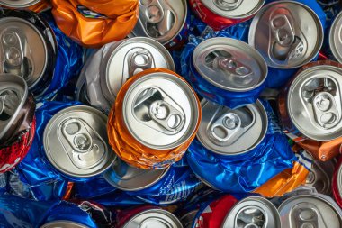 Geri dönüşüm alüminyum metal ezilmiş arka plan atık olabilir