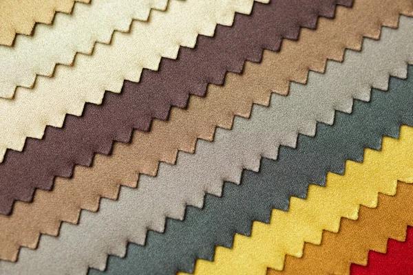 Barva Tkaniny Vzorky Textury Pozadí — Stock fotografie