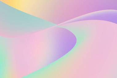 Soyut bulanık holografik gökkuşağı folyo yanardöner arka plan