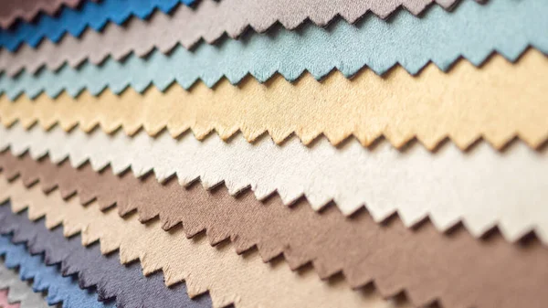 Barva Tkaniny Vzorky Textury Pozadí — Stock fotografie