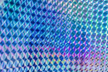 Holografik gökkuşağı folyo yanardöner doku soyut hologram arkaplan