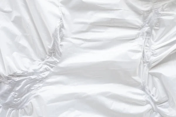 Белый Пластиковый Пакет Текстуры Задний План — стоковое фото