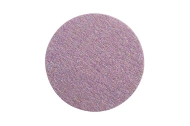 Beyaz arkaplanda izole edilmiş boş yuvarlak kağıt etiketi