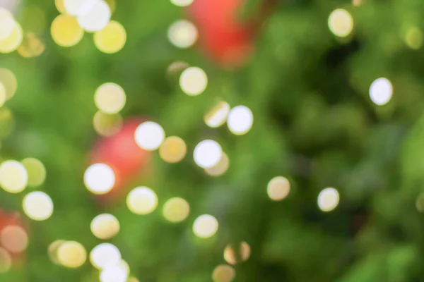 Abstrakte Verschwommene Weihnachtsbaum Mit Bokeh Licht Hintergrund — Stockfoto