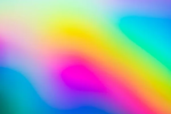 Abstract Blur Holographic Rainbow Foil Iridescent Background — Zdjęcie stockowe