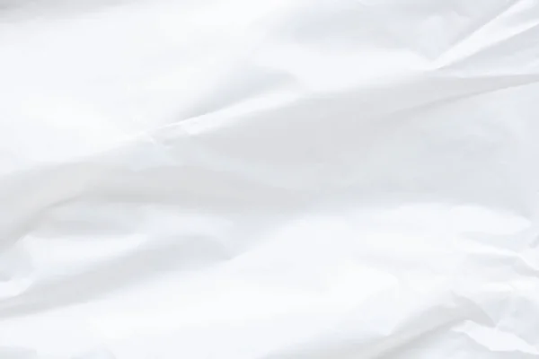 White Plastic Bag Texture Background Close — Stock Photo, Image