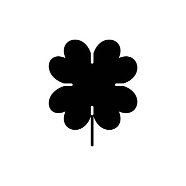 Basit siyah kabartma yaprak simgesi.