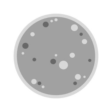 Merkür simgesi, gezegenler hakkında sevimli simge.