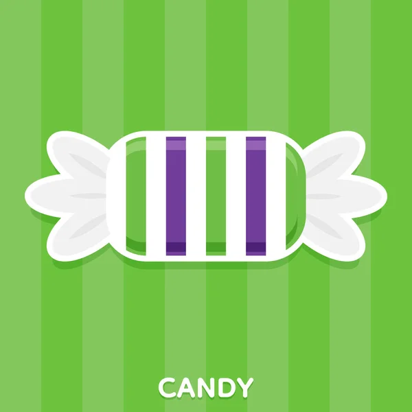 Cute Colourful Candy Vector Illustration — стоковый вектор