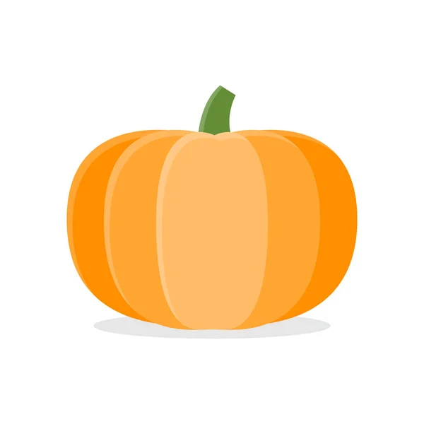 Calabaza Dibujos Animados Lindo Vector Ilustración — Vector de stock