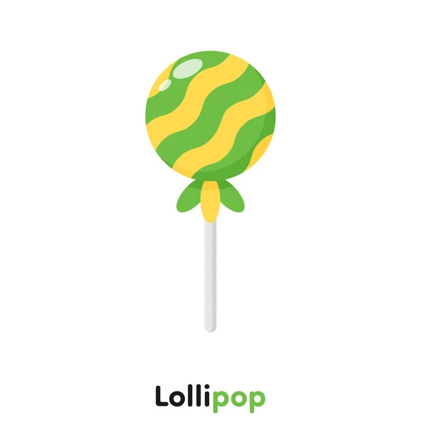 Cute Cartoon Lollipop Vector Illustration — Stock Vector