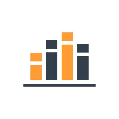 Grafik çizelgesi simgesi, Vektör ve Görüntü.