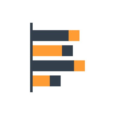 Grafik çizelgesi simgesi, Vektör ve Görüntü.