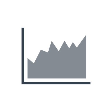 Grafik çizelgesi simgesi, Vektör ve Görüntü.