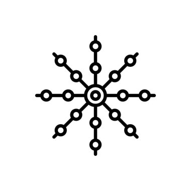 Soyut kar tanesi biçimi, Vektör.