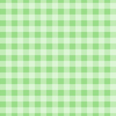 green gingham seamless pattern background.
