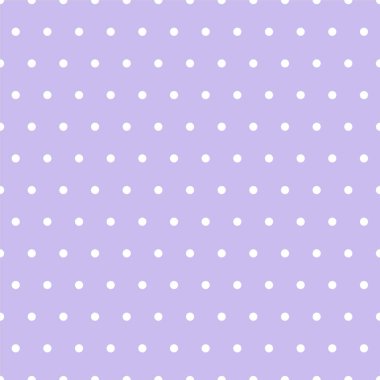 White dot with seamless pattern on purple background.