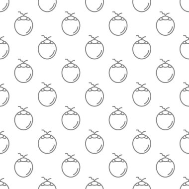Coconut seamless pattern background .
