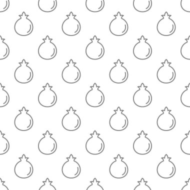 Nar Dikişsiz desen arka plan .