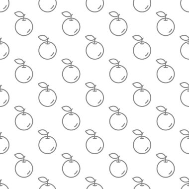 Turuncu Dikişsiz desen arka plan .