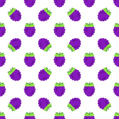 Cartoon mangosteen seamless pattern background.