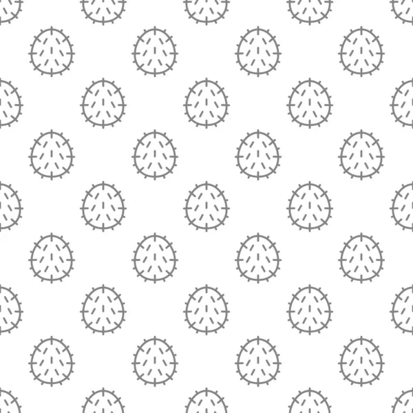 Rambutan seamless pattern background .
