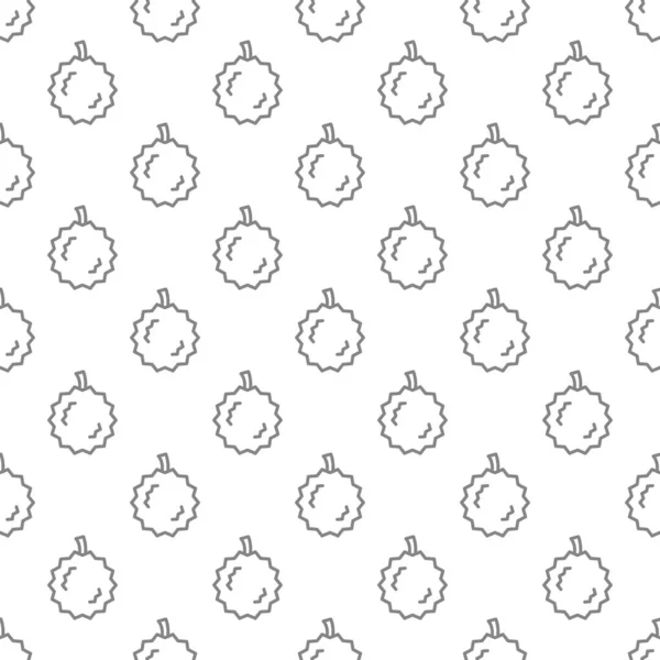 Durian seamless pattern background .