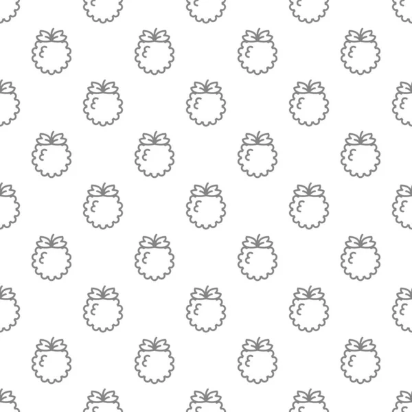 Custard apple seamless pattern background .