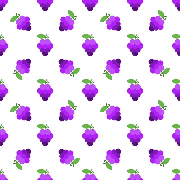 Cartoon grape seamless pattern background.