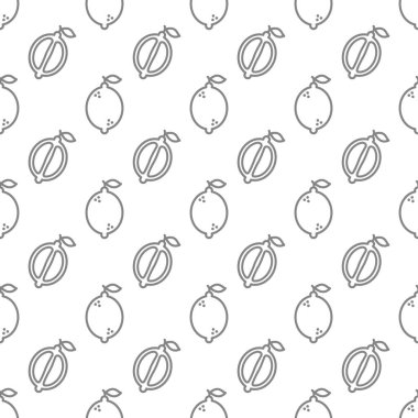 Limon dikişsiz desen arka plan .