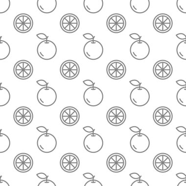 Turuncu Dikişsiz desen arka plan .