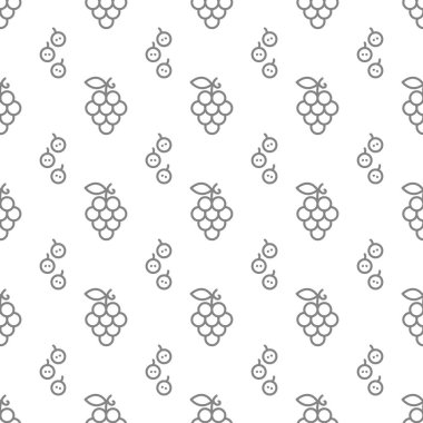 üzüm Dikişsiz desen arka plan .