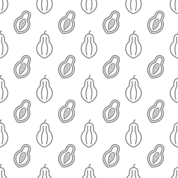 Papaya seamless pattern background .