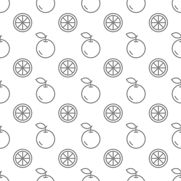 Turuncu Dikişsiz desen arka plan .