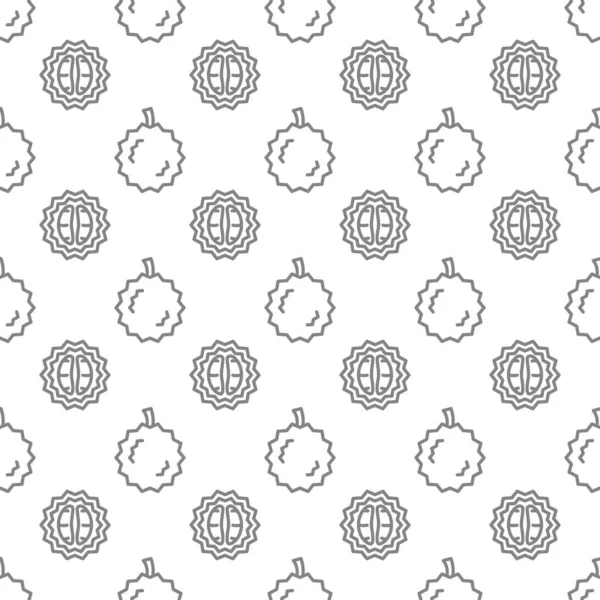 Durian seamless pattern background .