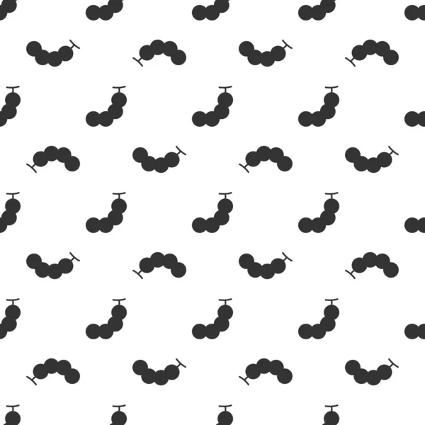 Black Tamarind Seamless Pattern Background — Vetor de Stock