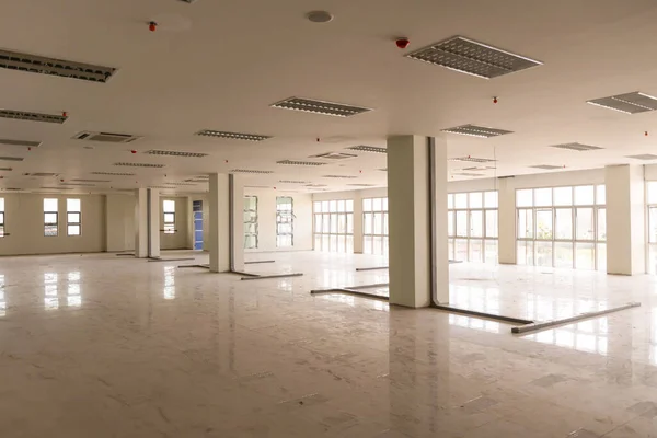 Songkhla, hatyai, Thailand Wed 26, 2021: Residential space nobody. The space inside the building is empty. Empty room space And open air, which is under construction. Office room space.