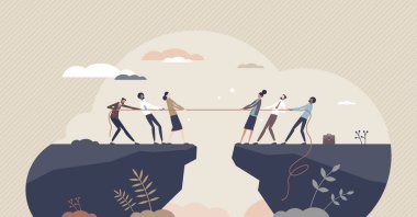 Rekabet iş rekabeti, çatışma veya müzakere gibi küçük insan konsepti