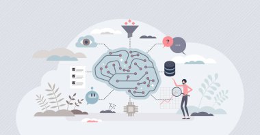 Üretken yapay zeka veri algoritması küçük insan kavramı