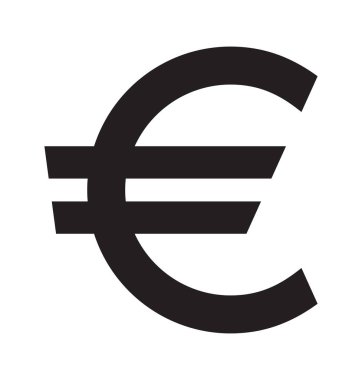 Avrupa sembolünün vektör illüstrasyonu