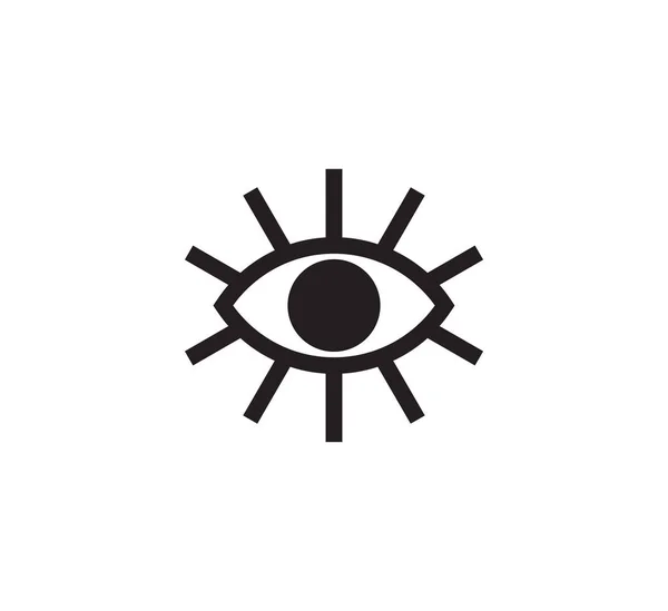 Векторная Иллюстрация Художественного Глаза — стоковый вектор