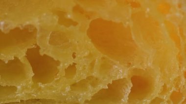 Makro puf böreği fırını ürünü.