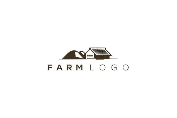 Projeto Modelo Logotipo Agricultura — Vetor de Stock
