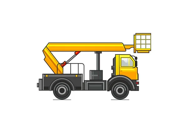 Auto Lift Template Vector Image — Archivo Imágenes Vectoriales