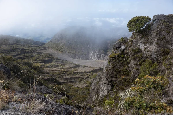 Park Narodowy Volcan Baru Najwyższy Punkt Panamie 3475M Wyżyny Chiriqui Obrazy Stockowe bez tantiem