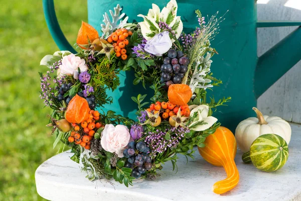 Autumn Wreath Garden — Stockfoto